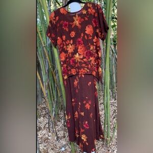 Breezy Fall Dress with Overshirt